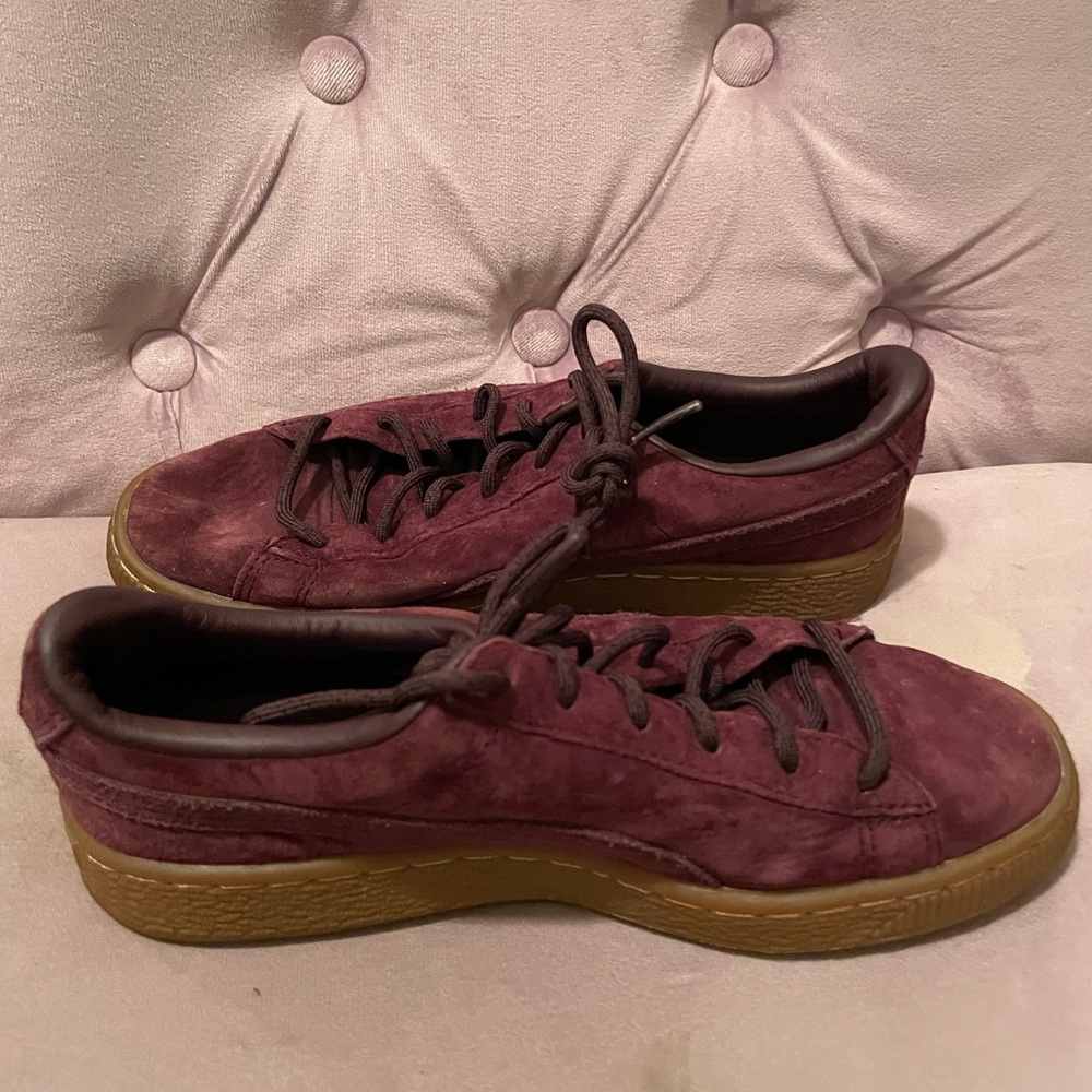 Puma suede shoes
